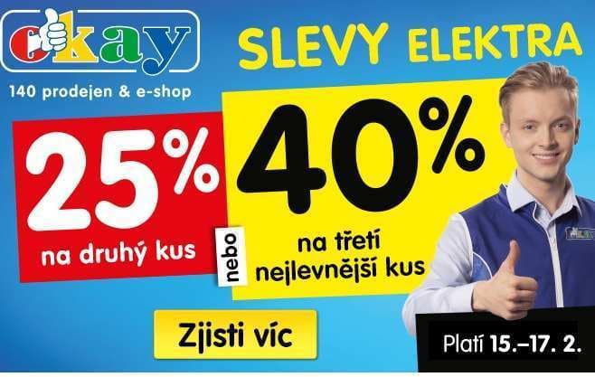 Okay - sleva až 40% na vše