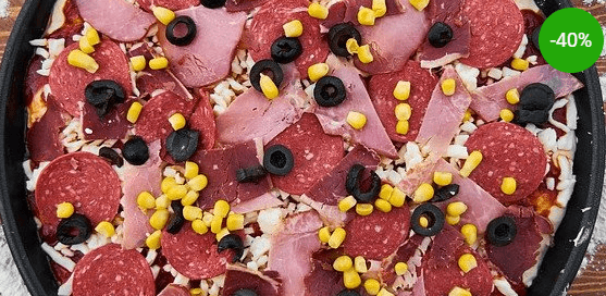 Velká a malá pizza dle výběru