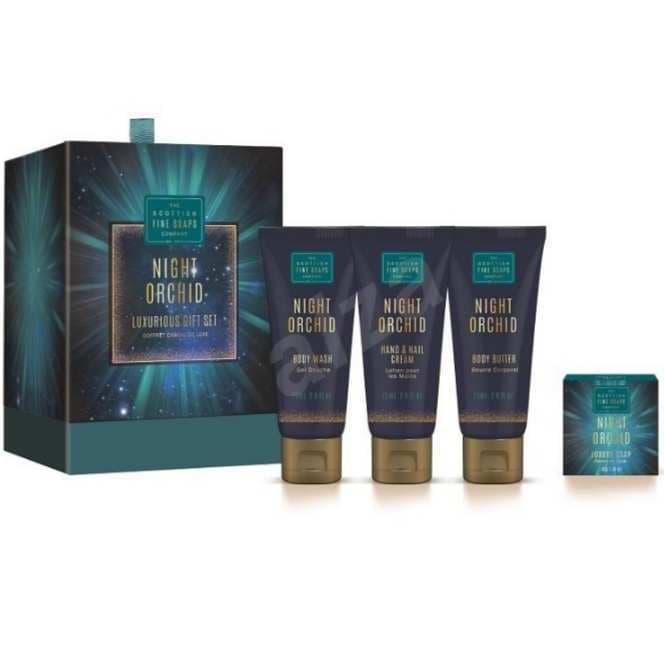 Dárková sada Noční Orchidej - Scottish Fine Soaps