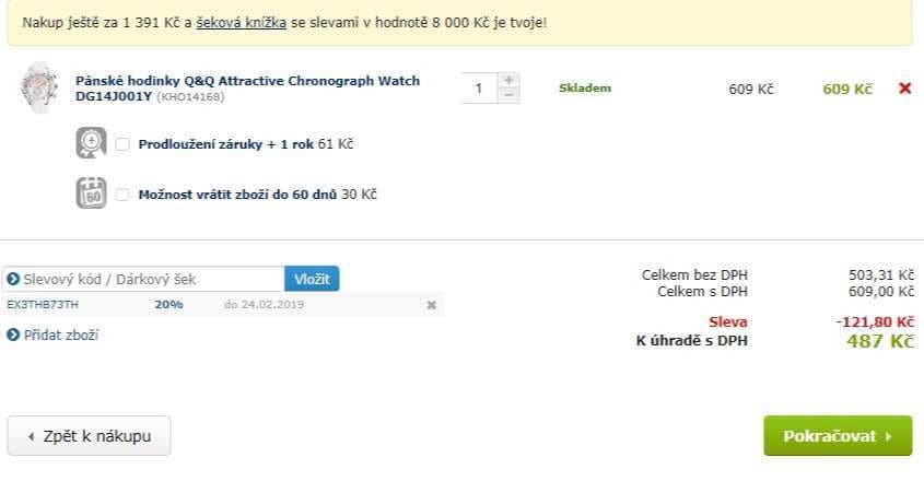 Pánské hodinky Q&Q Attractive Chronograph