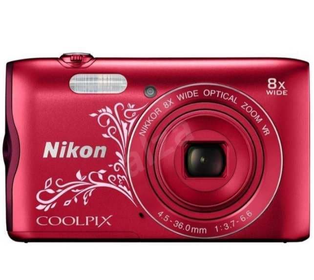 Nikon Coolpix A300, 20 MPx, 8x zoom, stabilizace