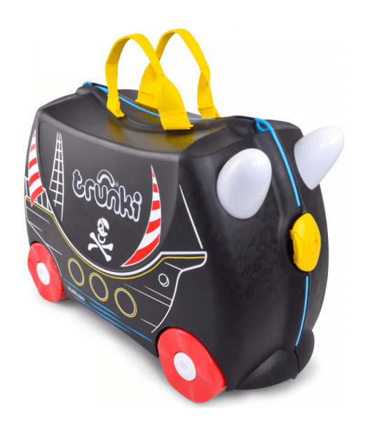 Odrážedlo s kufříkem Trunki Pirát