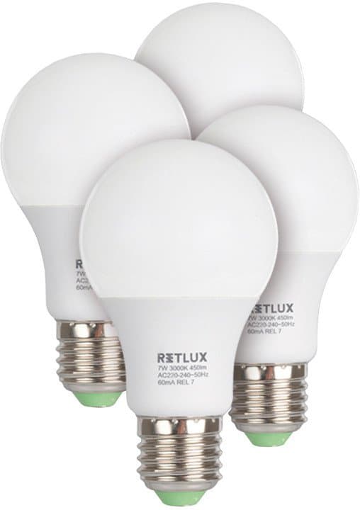 4x žárovky Retlux REL 17 LED 7W E27