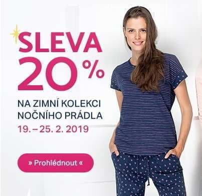 Sleva 20% na zimní kolekci