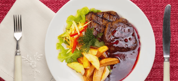 Čtyřchodové menu pro dva