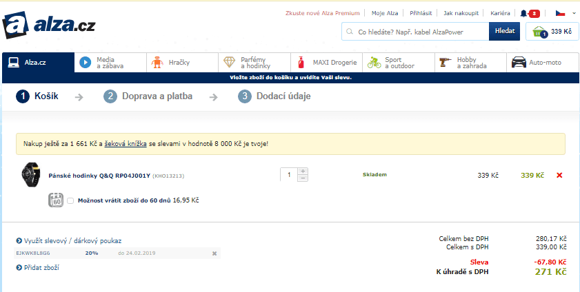 Pánské hodinky Q&Q RP04J001Y