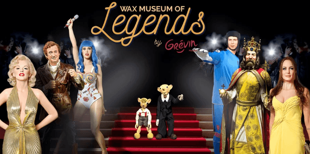 Vstup do Wax museum of Legends by Grévin