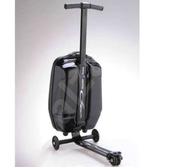 Skládací koloběžka s kufrem