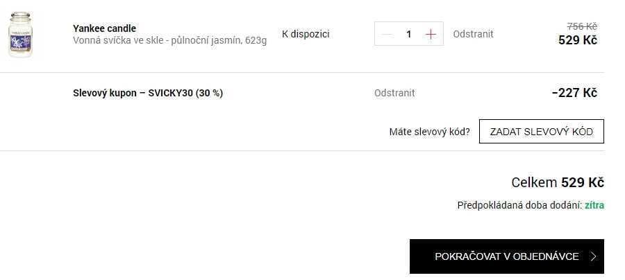 Sleva 30% na všechny svíčky