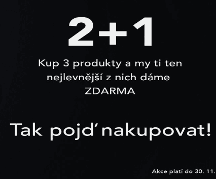 MakeupRevolution 2+1 zdarma na vše