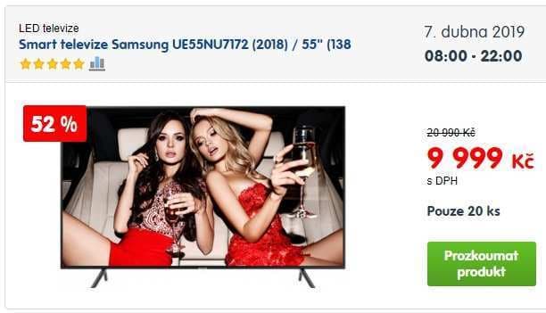 Ultra HD Smart TV, HDR, 138cm, Samsung