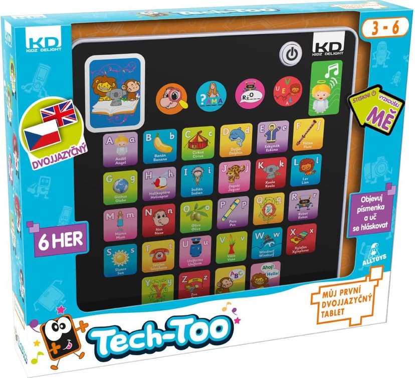 Můj první dvojjazyčný tablet, Alltoys