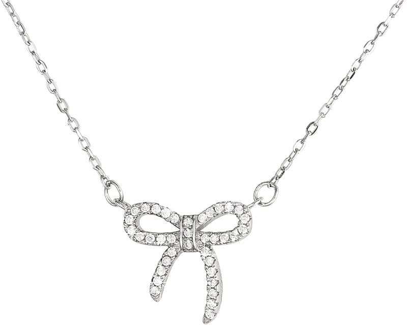 Stříbrný náhrdelník Beneto AGS395/45E