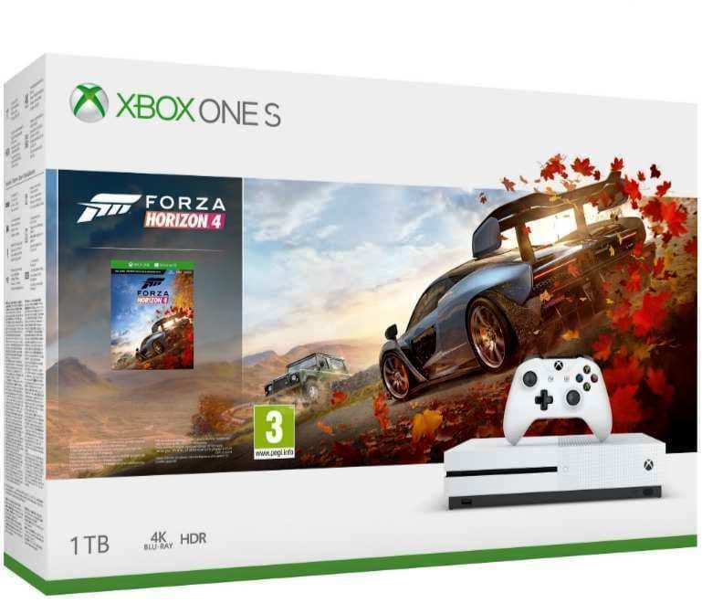 Xbox One S 1 TB + 2 hry (Forza Horizon + Gears)