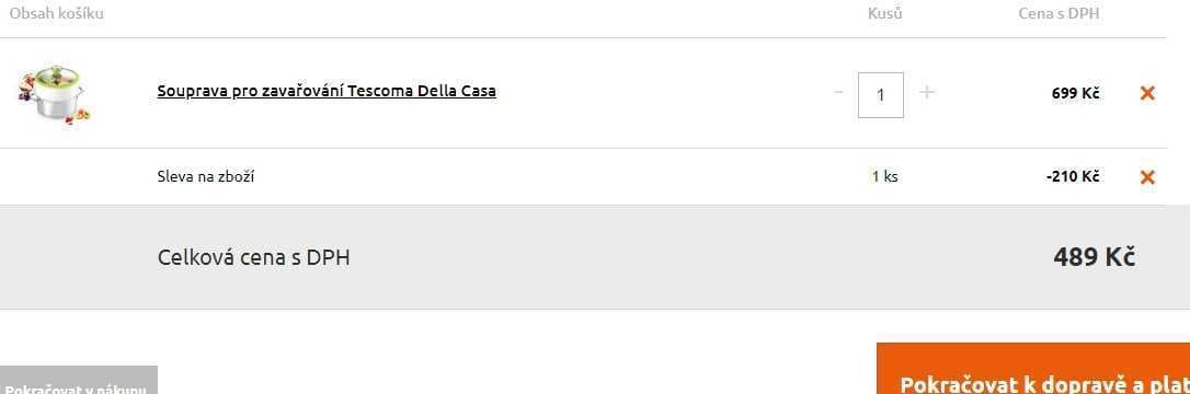 Souprava pro zavařování a sterilování Tescoma