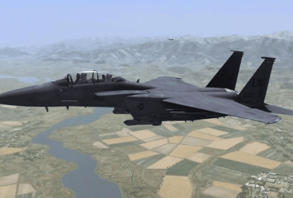 Letecký simulátor stíhačky L-39