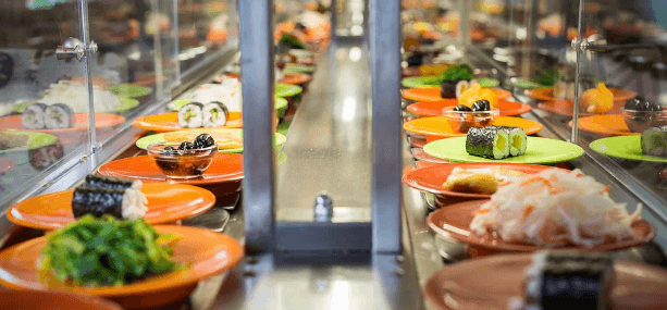 2 hodiny running sushi pro 1 osobu