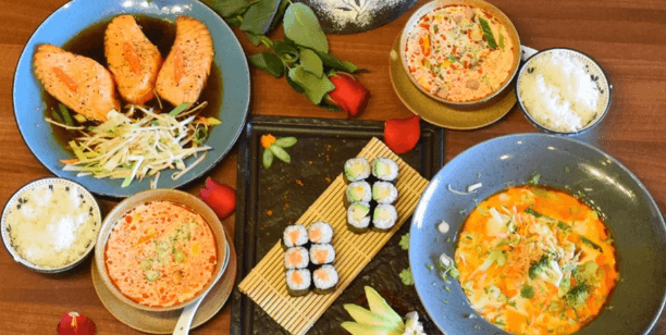 Vietnamsko-thajské menu pro 2 osoby