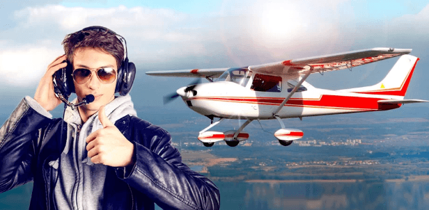20 minut pilotem na zkoušku a instruktáž