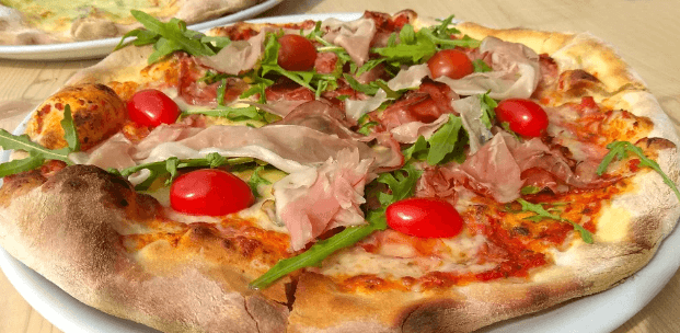 1× pizza Margherita (ø 32 cm)