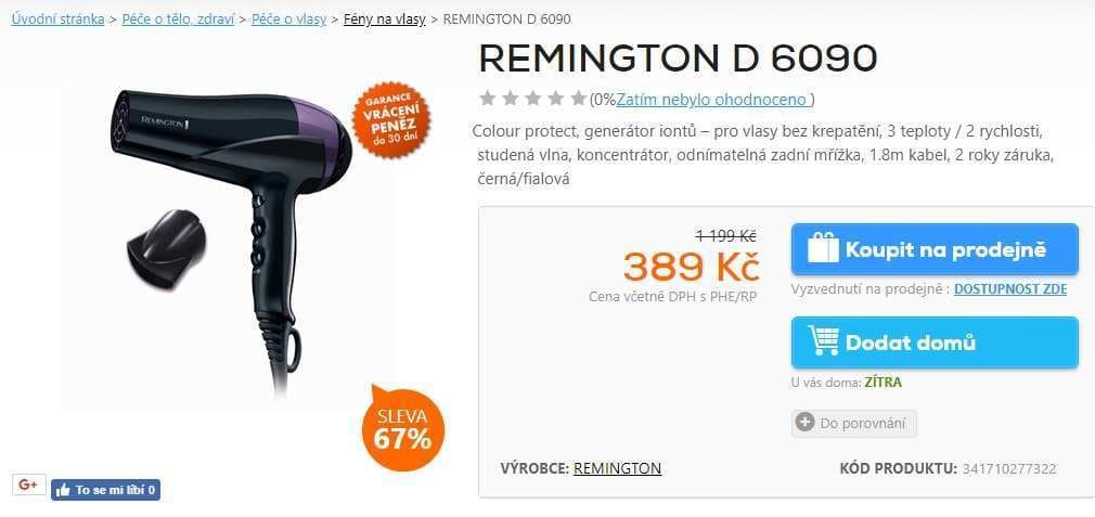 Fén Remington D6090 