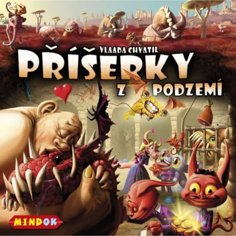 Společenská hra Příšerky z podzemí