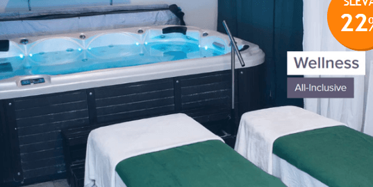 Romantický privátní wellness odpočinek pro 2 osoby