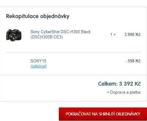 Sony DSC-H300, 20 MPx, 35x zoom