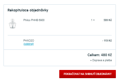 Sekáček PHILCO PHHB 6900