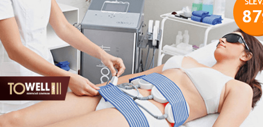 70min. laserová lipolýza a přístrojová lymfodrenáž