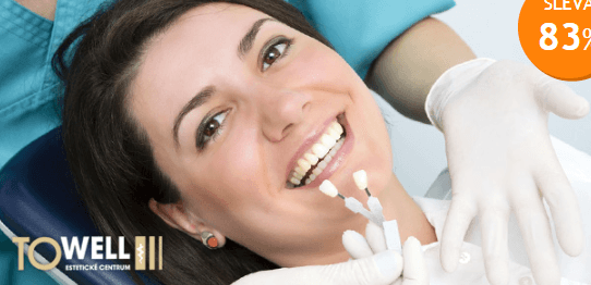 Neperoxidové bělení zubů přístrojem WHITEN LED 