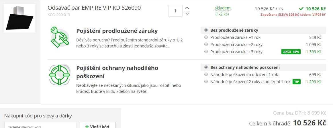Digestoř Cata Empire VIP KD 526090