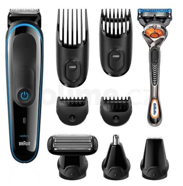 Braun, holení a stříhání + Gillette
