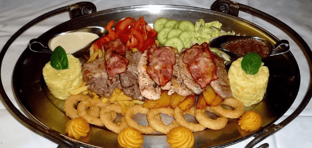 Rudolfovo fresh plato pro dva
