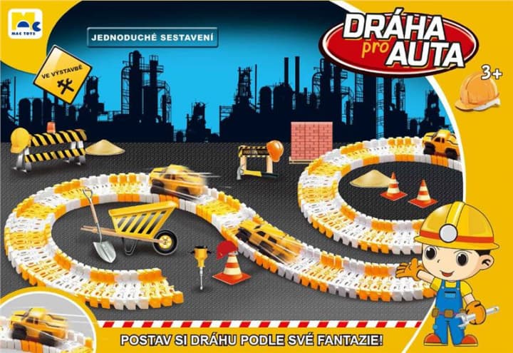 Super dráha Mac Toys - stavba