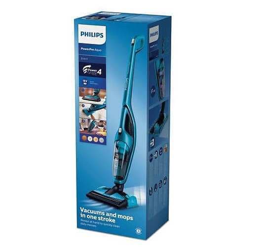 Tyčový aku vysavač, vytírá Philips Aqua 3v1