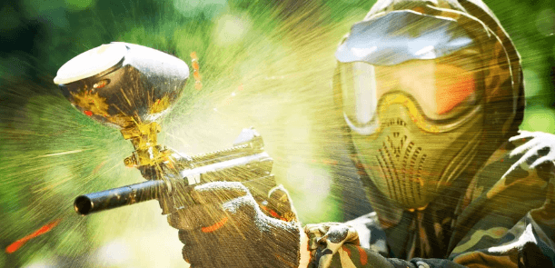 Časově neomezená střílečka v Paintballparku 