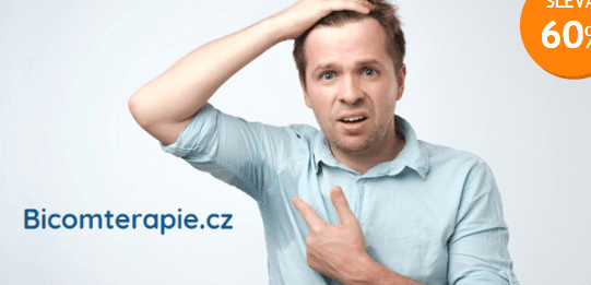 Ošetření přístrojem Elektro Antiperspirant