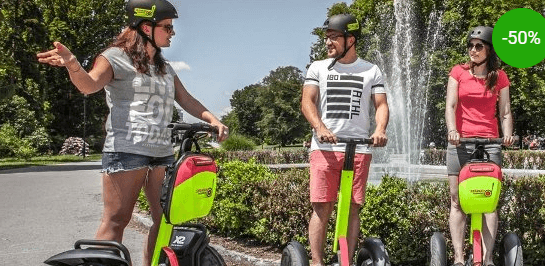 Projeďte se Olomoucí ve dvou na SEGWAY