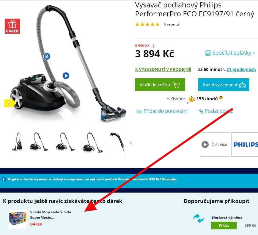 Sáčkový vysavač Philips PerformerPro