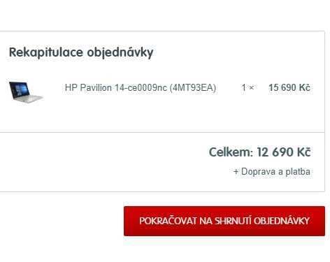 HP, i3, 3,4GHz, 4GB RAM, 1,6kg, 15,6"