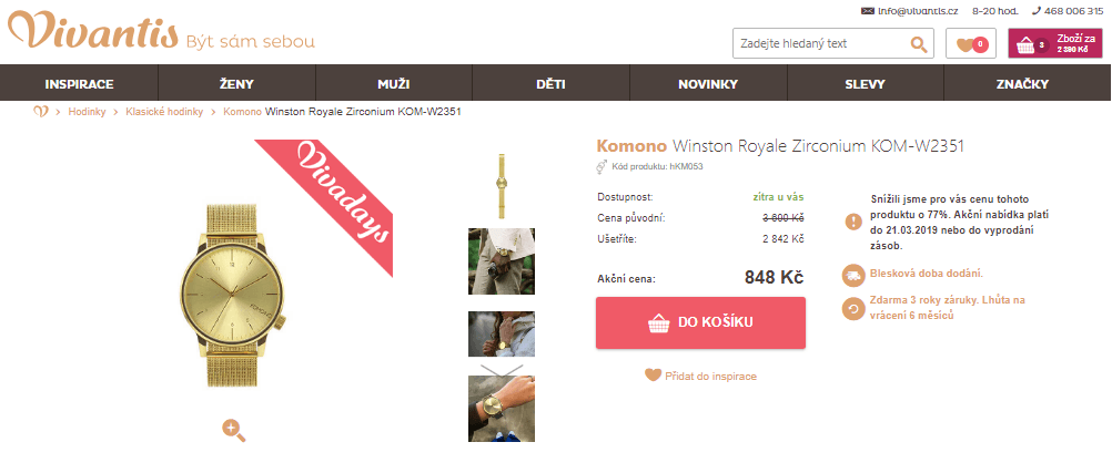 Pánské hodinky Komono KOM-W2351
