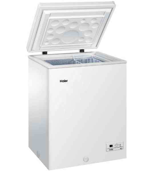 Truhlicový mrazák Haier, 102 l, A++