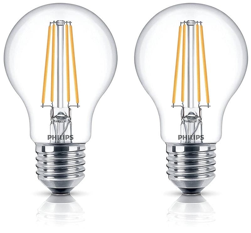 2x žárovka Philips LED Classic 7-60W, E27