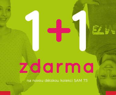 Sam73 - akce 1+1 zdarma 