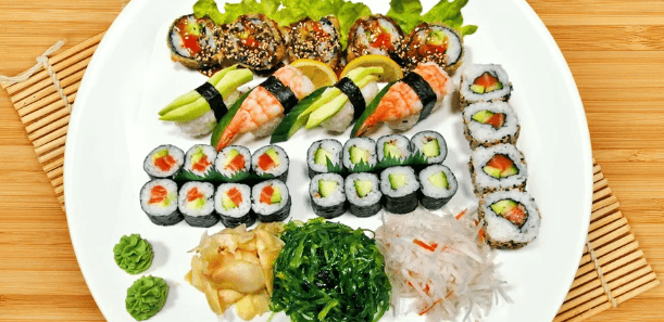Vyladěné sushi sety s 29 ks