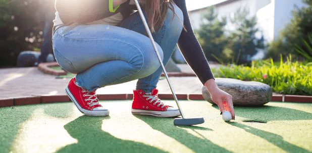 1 hod. venkovního minigolfu pro 1 osobu