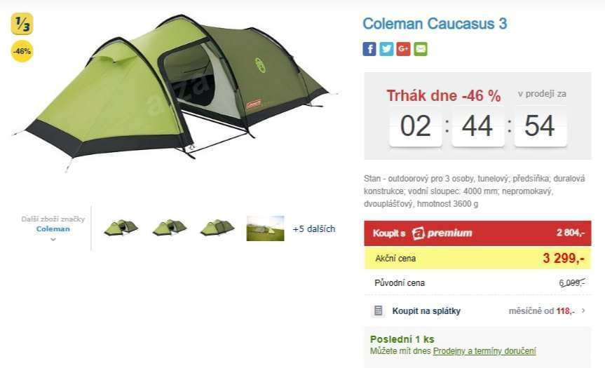 Stan pro 3 Coleman Caucasus