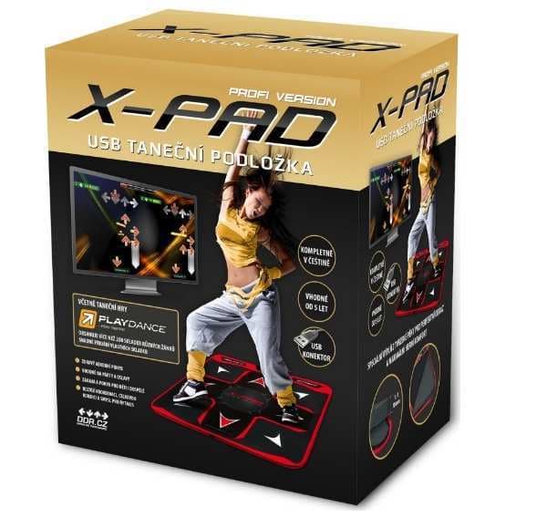 Taneční podložka a hra X-PAD Extreme Dance Pad 