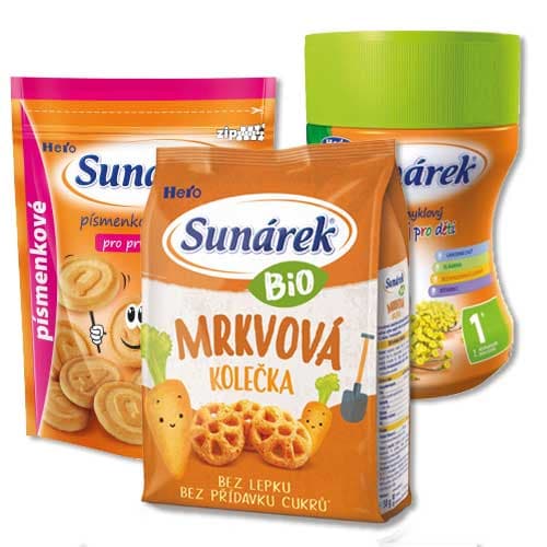 Akce 2+1 zdarma na produkty Sunar